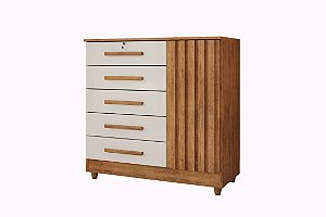 COMODA MARY CEDRO/AREIA - RUD RACK