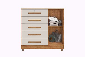 COMODA MARY CEDRO/AREIA - RUD RACK