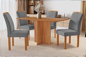 CJ MESA SALINAS 120X80 TP MAD C/4 CAD LONDRES T171 - CEL