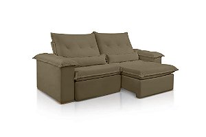 SOFA RETR SF.4240 VALENCIA 250CM VEL MARROM/524 JC ESTOF