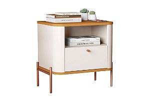 MESA CABECEIRA TUCUPI OFF/NAT/BRONZE - JB
