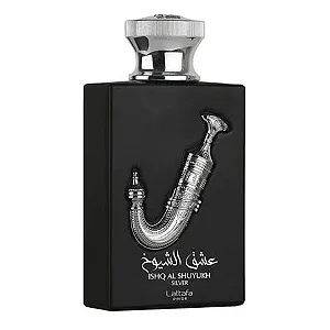 Lattafa Ishq Al Shuyukh Silver Eau de Parfum - Perfume Árabe Masculino 100ml