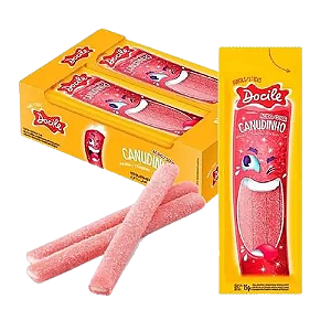 BALA DOCILE CANUDINHO SUPER AZEDINHO MORANGO