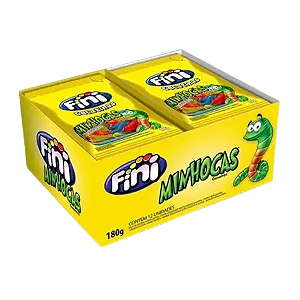 BALA FINI GELATINA MINHOCAS