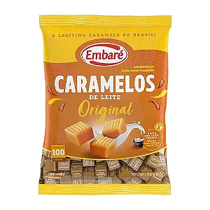 BALA EMBARÉ CARAMELOS DE LEITE ORIGINAL