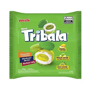 BALA PECCIN NOVA TRIBALA - MELÃO/MAÇÃ VERDE/UVA VERDE