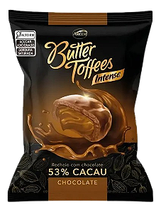 BALA ARCOR BUTTER TOFFEES INTENSE - 53% CACAU - CHOCOLATE