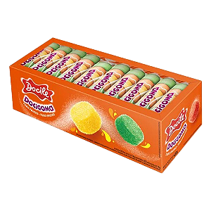 GOMA DOCILE DOCIGOMA TUBO FRUTAS