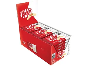 KITKAT NESTLE CHOCOLATE BRANCO CX24UNDS