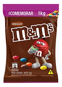 M&MS AO LEITE 1K