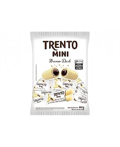MINI TRENTO CHOCOLATE BRANCO DARK PCT50UNDS/800G