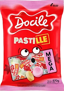 DOCILE PASTILHA MEGA 800G PCT100UNDS