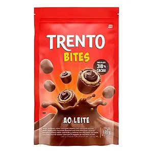 TRENTO BITES AO LEITE POUCH 120G