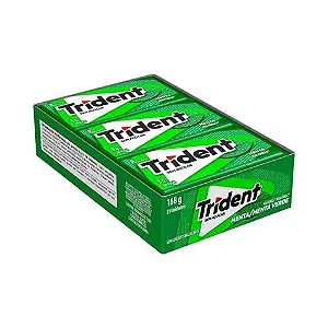 TRIDENT CHICLE MENTA CX21UNDS