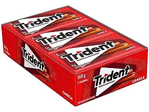 TRIDENT CHICLE CANELA CX21UNDS