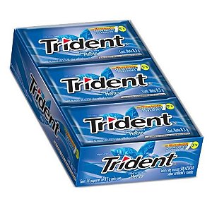 TRIDENT CHICLE HORTELÃ CX21UNDS