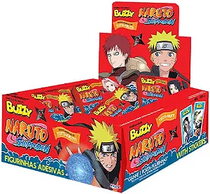 CHICLE NARUTO BUZZY TUTTI-FRUTTI CX100UNDS