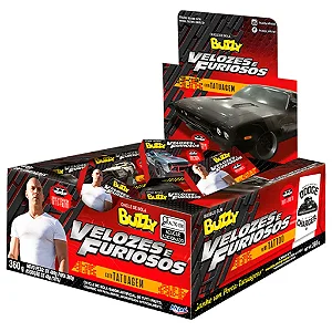 CHICLE VELOZES E FURIOSOS TUTTI-FRUTTI BUZZY CX100UNDS