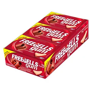 CHICLETS FREEGELLS GUM CANELA CX15 UNDS
