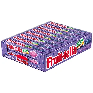 FRUITTELLA MASTIGÁVEL MIRTILLO CX16UNDS