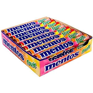 MENTOS FRUIT TUBO CX16UND