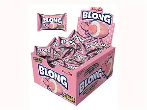CHICLE PECCIN BLONG  YOUGURT MORANGO CX40UNDS