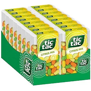 TIC TAC CITRUX MIX PCT14UND