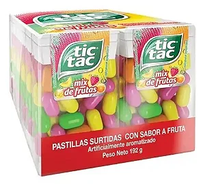 TIC TAC MIX DE FRUTAS PCT14UND