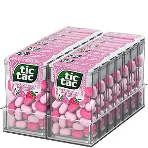 TIC TAC MORANGO & CREME PCT14UND