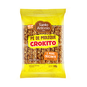 PÉ DE MOLEQUE CROKITO 140G