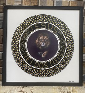 Quadro Jesus Rei dos Reis