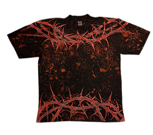 Camisa Oversized Red Thorns