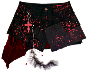 Saia Bloody Crystal - Black