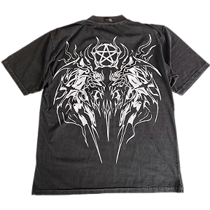 Camisa oversized Abyssal Reflection