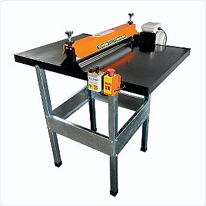 Máquina De Corte E Vinco Elétrica Semi Automática - 50cm com Bancada