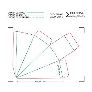 DUPLICADO - Facas de Corte e Vinco Kit Fábrica de Caixas para Lembrancinhas