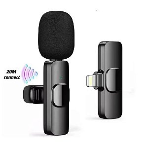 MICROFONE DE LAPELA DUPLO TIP M-K9-TC-2 MARCA VERDE