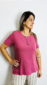 BLUSA MODAL MC ROSÊ GG