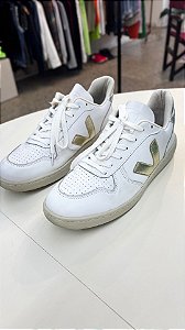 TENIS UNISSEX BRANCO VEJA V-10 40