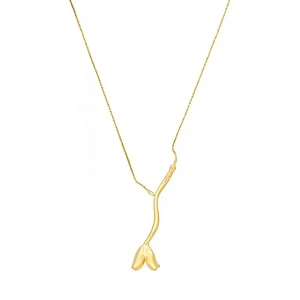 CORDÃO COPO DE LEITE BANHADO A OURO 18K