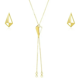 BRINCO PIPA VAZADO BANHADO A OURO 18K