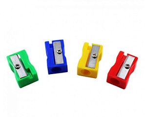 01 Apontador Plástico Simples Retangular - ONDA