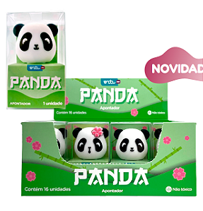 Apontador Plástico Panda - ONDA
