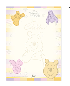 Bloco de anotações grande ursinho Pooh - DAC