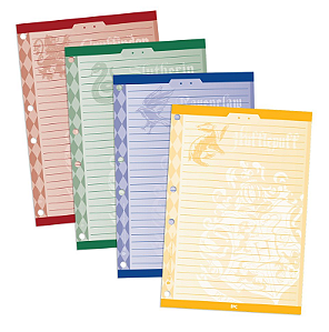 Refil para fichário colegial Harry Potter pequeno - DAC