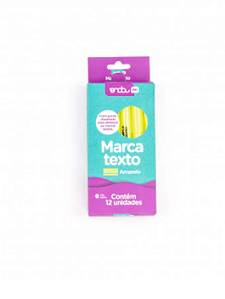 Marca texto amarelo com 12UN - ONDA