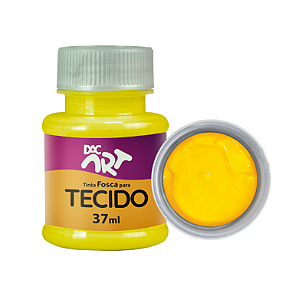 Tinta para tecido 37ml amarelo ouro - DAC