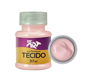 Tinta para tecido 37ml rosa bebe - DAC