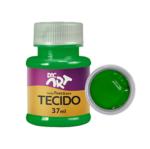 Tinta para tecido 37ml verde musgo - DAC