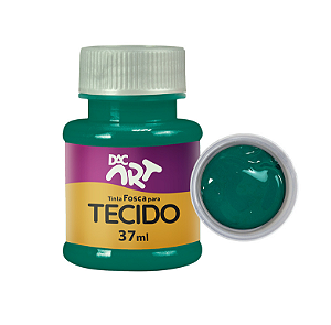 Tinta para tecido 37ml verde bandeira - DAC